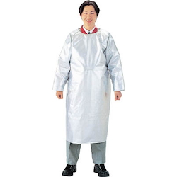 鋁耐熱防護工作服，帶袖圍裙