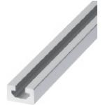 扁平鋁型材-無肩，槽寬10mm, 1個槽
