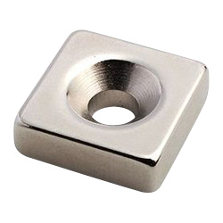 沉頭螺栓安裝型方形釹磁體(NIROKU)