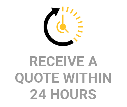 Receive A Quote in 24 Hours