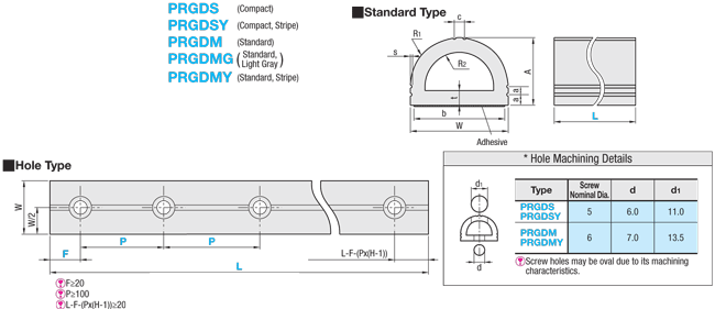 安全保護素材-D形狀橡膠Bumper:相關圖像