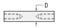 精密線性軸,兩端螺紋(英寸):相關的圖片