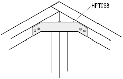 鈑金支架——HSF8係列-型/交叉:相關的圖片