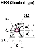 HFS6數列30m/60m廣場-Angled-R-Shaped/L-Shaped-L-Shape-
