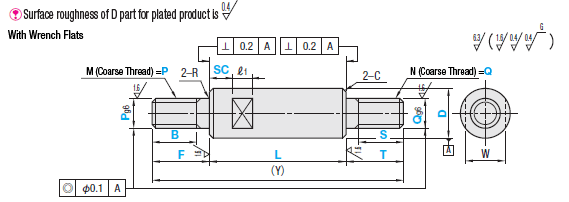 rod端軸-Standard/L尺寸短類型:相關圖像
