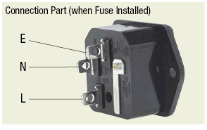 IEC標準,Fuse Holder插件/C14:相關圖像