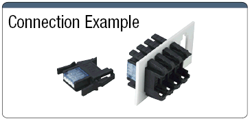 e-CON麵板可安裝的插座連接器:相關的圖片