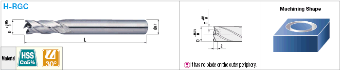 高頻鋼O-Ring陣列4-Flute相關圖像