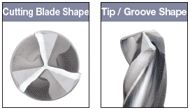 TiAlN塗層硬質合金3-Flute鑽,存根模型,常規:相關的圖片