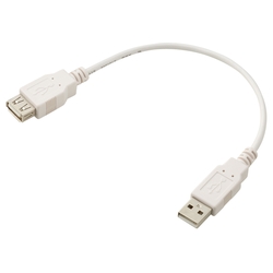 USB延期電纜A <=>女性2個PC（ACTOS）