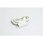 多用途電源板，2插座15-A平刀片，電纜組帶平刀片插頭(美國DENKI)