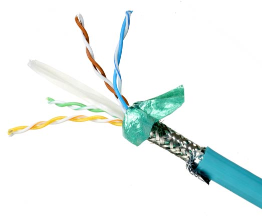 局域網和網絡電纜- DataMax極端六類/ CAT6a, 5925,屏蔽,600 v