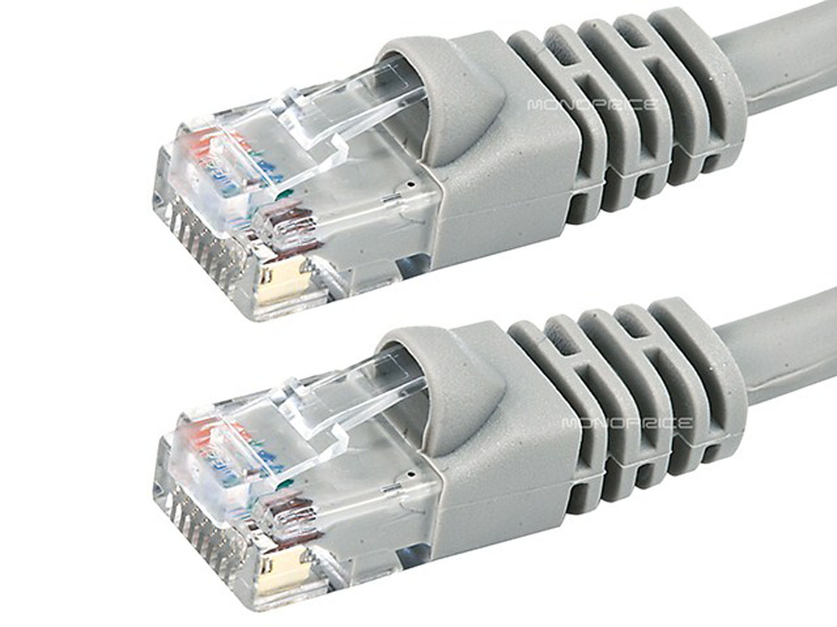 Cat6非屏蔽絞芯圓LAN電纜-無鉤引導(MONOPRICE)
