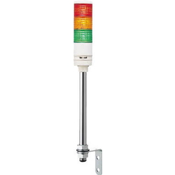 Stackable LED Indicator Lamp LEUT Series (ø60, Pole-Mounted, With Buzzer) (PROFACE)