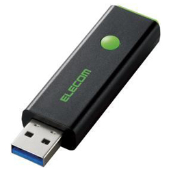 USB內存/ USB 3.0兼容/可伸縮類型/ 64gb /綠色
