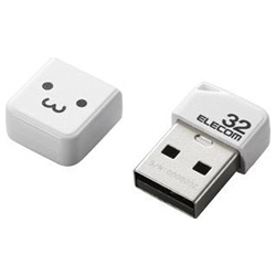 USB內存/ USB 2.0 /小/帶帽/ 32gb /白色