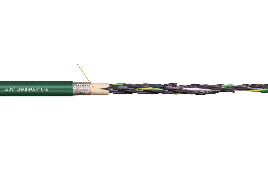 IGOSCF6鏈式控製電纜屏蔽式聚氯乙烯插件300V