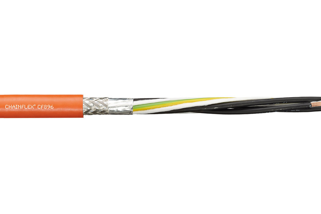IGUS CF896, Chainflex®電機電纜，屏蔽，igpur護套，1000V (IGUS)