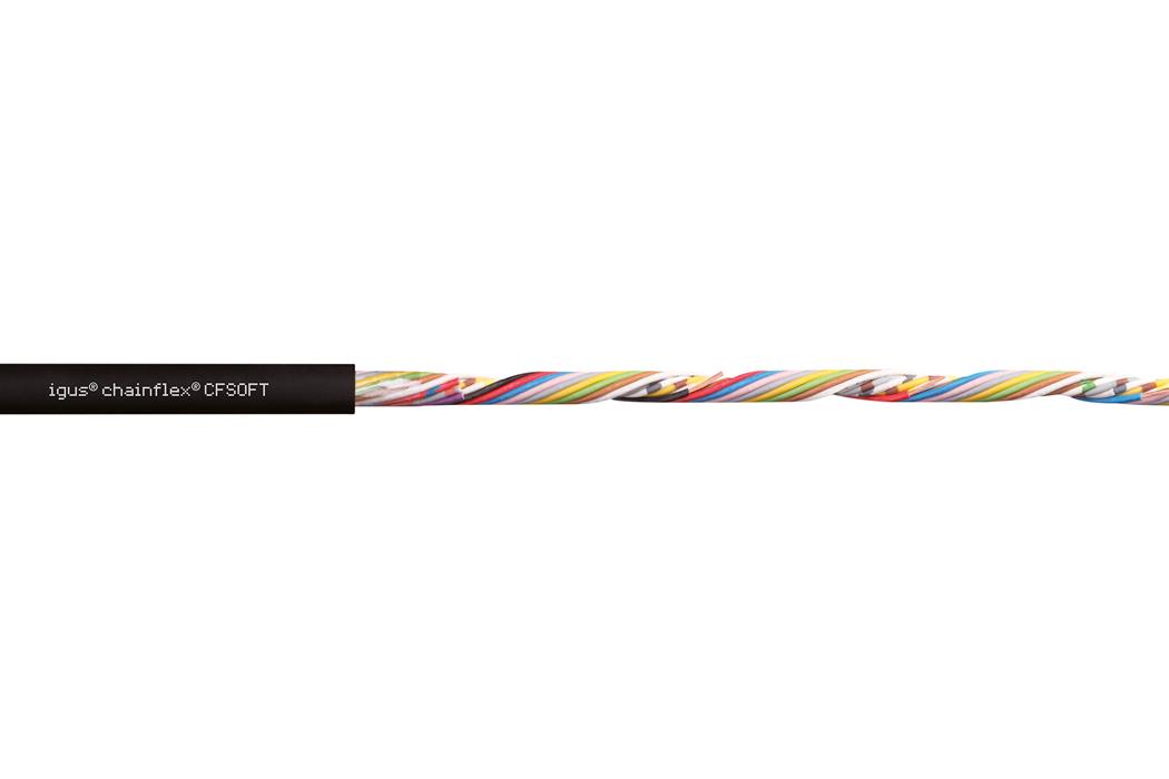 IGOSCFT2鏈式控製電纜屏蔽式防紫外線、PVC插件300V