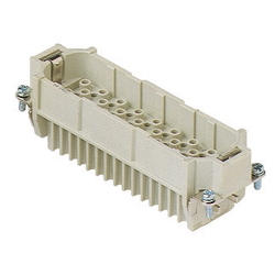 矩形連接器,插入、50/250V 10,抑製終端,CD係列