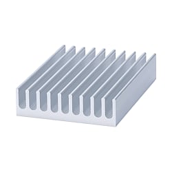 LSI F型散熱器，多用途/通用，鋁擠壓型(白色透明陽極氧化)