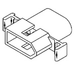 標準.093”銷和插座插頭住房(1396)