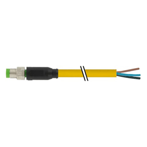M8工業傳感器電纜