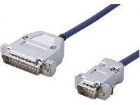 RS232C通信連接器電纜- 9芯至25芯