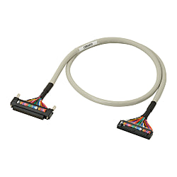 Dedicated Connection Cable (Non-Shielded Type) For Connector-Terminal Block Conversion Units, XW2Z-L