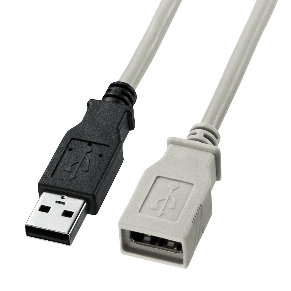 USB extension cable A-A female (PC99 standard) (Sanwa Supply)