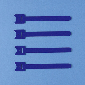 線扣，藍色，4個(Sanwa Supply)