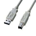 非鹵素USB 2.0電纜A-B型（SANWA電源）