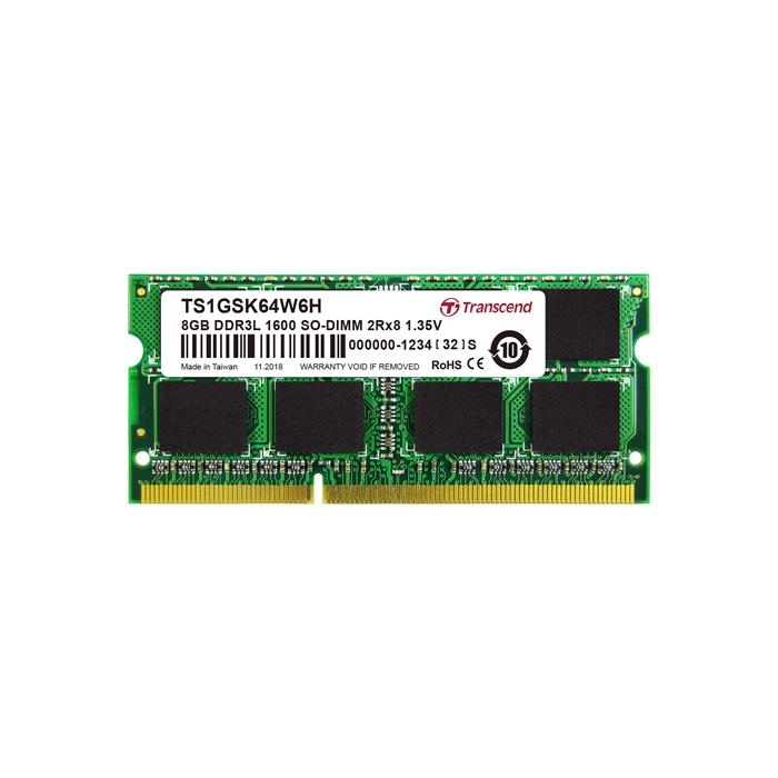 204-Pin DDR3L 1600 SO-DIMM (Transcend Information)
