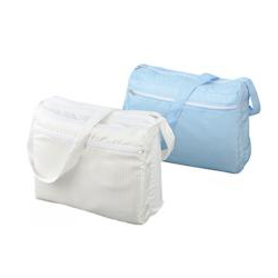 Clean Room Shoulder Bag (With Gusset) White (AS ONE)