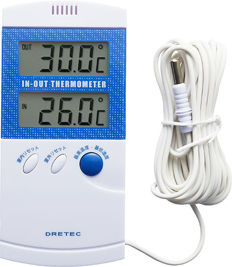室內/室外溫度計(DRETEC)