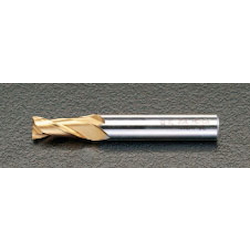 [鍍錫]Co-HSS 2刃立銑刀EA824RA-10.0