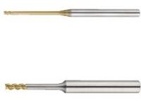 TSC係列硬質合金長脖子平方端銑刀,3-Flute, 45°螺旋/長頸模型