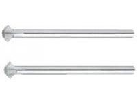 硬質合金t型槽銑刀，2槽/ 4槽，細長柄，雙角