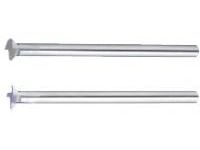 硬質合金t型槽銑刀，2槽/ 4槽，細柄，角