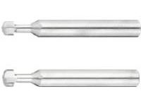 硬質合金t型槽銑刀，2槽/ 4槽，底部半徑，後角角度