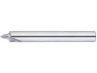 硬質合金直葉片錐形角角度銑刀,2-Flute,圓形的內部類型