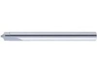 硬質合金直刃內R型銑刀，2凹槽，標準刀尖直徑圓形型