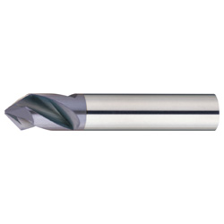 XAL係列硬質合金端銑刀倒角,3-Flute /短的類型