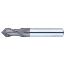 XAL係列硬質合金端銑刀倒角,2-Flute /短的類型