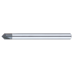 XAL係列硬質合金倒角/ v槽立銑刀，2槽/長柄型