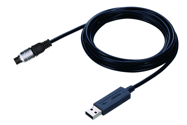 USB Input Tool Direct, Digi/Digi2, Round 6-Pin Type, 06AFM380E (MITUTOYO)