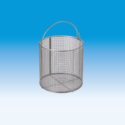 Washing Basket Stainless Steel Round (Mizumoto Machine Manufacturing)