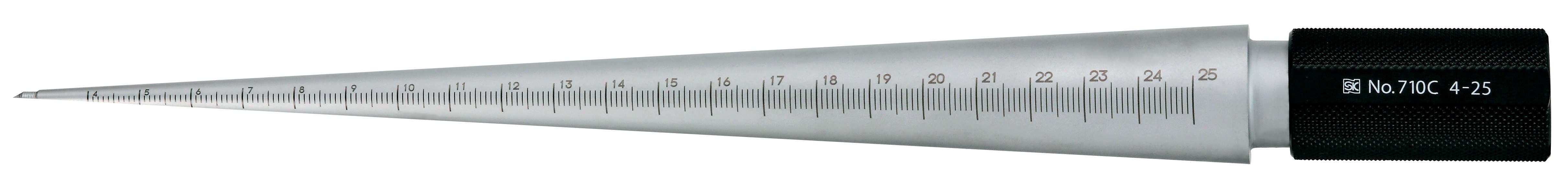塔波高格-孔尺寸測量圓柱式SilverFinish,TPG710