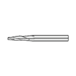 銅電極/鋁/塑料DTEL用錐度長立銑刀