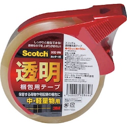 Scotch®透明包裝膠帶313係列(中/輕項目使用)切割附件(3M)